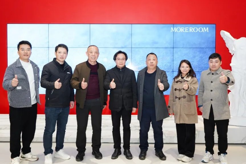蒙诺动态 | 热烈欢迎陶瓷资讯创始人喻镇荣团队莅临蒙诺企业参观指导！